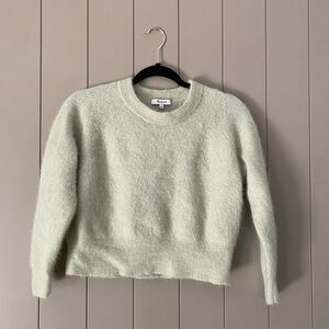 Madewell Pale Green Women's Cropped Sweater